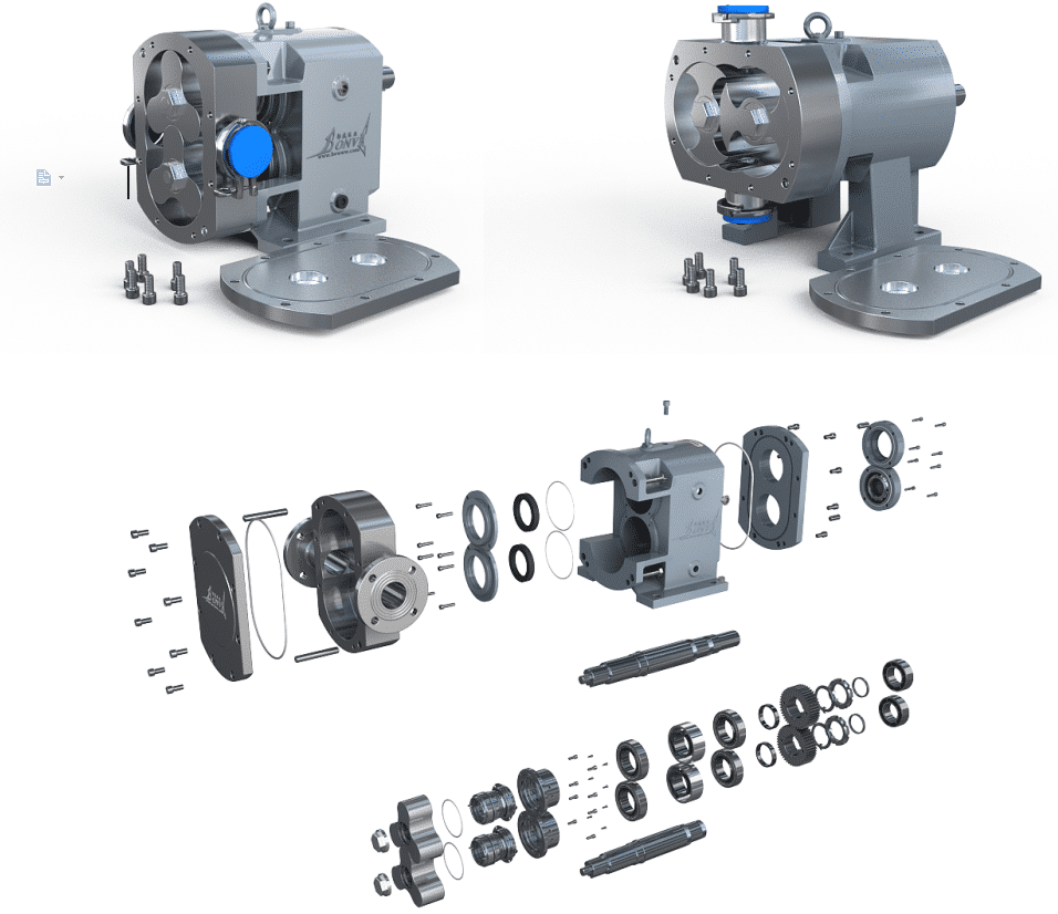 BONVE bare shaft pump